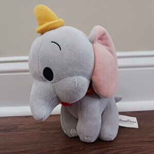 Disney Parks Authentic Original 8" Baby Dumbo Plush Stuffed Animal Toy Elephant